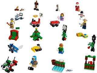 Advent Calendar 2015, City, 60099 Building Kit LEGO®