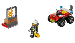 Fire ATV, 60105 Building Kit LEGO®