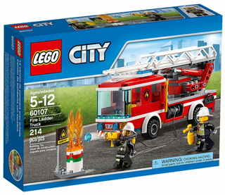 Fire Ladder Truck, 60107-1 Building Kit LEGO®