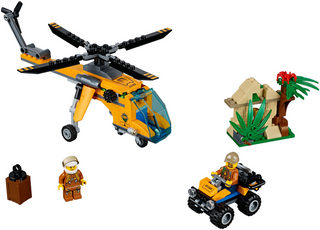 Jungle Cargo Helicopter, 60158 Building Kit LEGO®