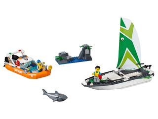 Sailboat Rescue, 60168 Building Kit LEGO®