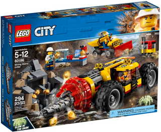 Mining Heavy Driller, 60186-1 Building Kit LEGO®