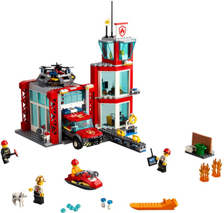 Fire Station, 60215 Building Kit LEGO®
