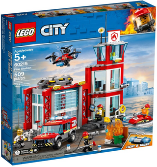 Fire Station, 60215 Building Kit LEGO®