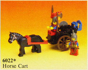 Horse Cart, 6022 Building Kit LEGO®