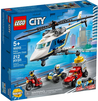 Police Helicopter Chase, 60243-1 Building Kit LEGO®