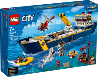 Ocean Exploration Ship 60266 Building Kit LEGO®