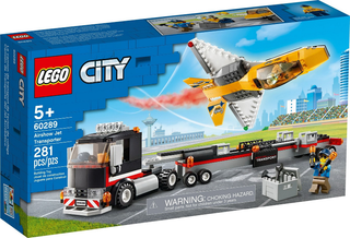 Airshow Jet Transporter, 60289 Building Kit LEGO®