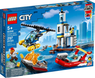 Seaside Police and Fire Mission, 60308 Building Kit LEGO®