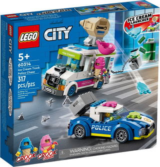 Ice Cream Truck Police Chase 60314 Building Kit LEGO®
