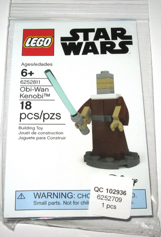 Obi-Wan Kenobi, Legoland Parks Promotional Exclusive, 6252811 Building Kit LEGO®