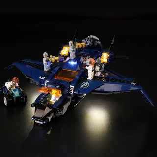 Light Up Kit for Avengers Ultimate Quinjet, 76126 Light up kit lightailing   