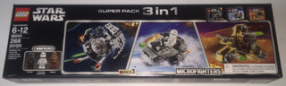 Star Wars Bundle Pack, Super Pack 3 in 1 (Sets 75126, 75128, and 75129), 66543 Building Kit LEGO®