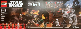Star Wars Super Pack 2 in 1 (75164, 75165), 66555 Building Kit LEGO®