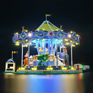 Light Kit For The New Carousel Set, 10257 Light up kit Lightailing
