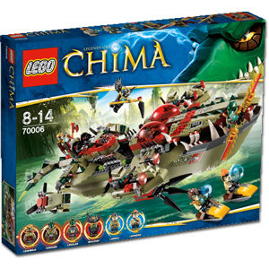 Cragger's Command Ship, 70006 Building Kit LEGO®