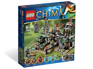 The Croc Swamp Hideout, 70014 Building Kit LEGO®