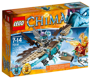 Vardy's Ice Vulture Glider, 70141 Building Kit LEGO®