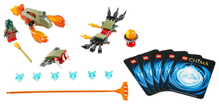 Flaming Claws, 70150 Building Kit LEGO®