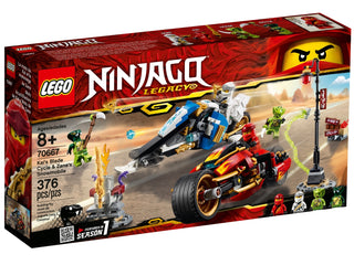 Kai's Blade Cycle & Zane's Snowmobile, 70667-1 Building Kit LEGO®   