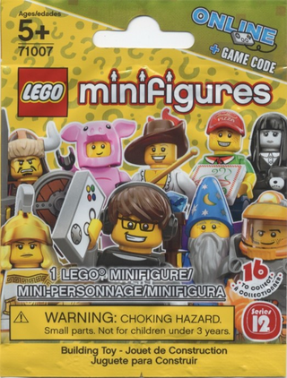 CMF's Series 12 Blind Bags, 71007 Building Kit LEGO®