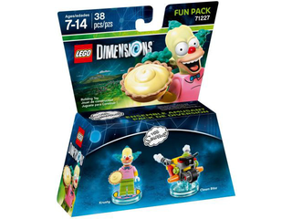Fun Pack - The Simpsons (Krusty and Clown Bike), 71227 Building Kit LEGO®