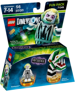 Fun Pack - Beetlejuice (Beetlejuice and Saturn's Sandworm), 71349 Building Kit LEGO®