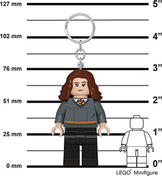 LEGO®Harry Potter Keychain Light - Hermione Granger - 3 Inch Tall Figure Keychain LEGO®