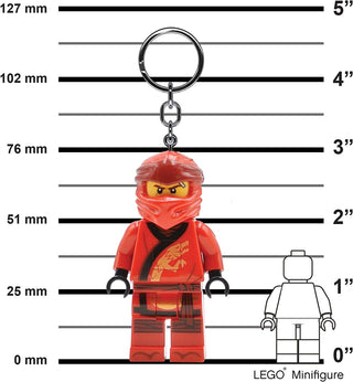 LEGO® Ninjago Legacy Kai LED Keychain Light - 3 Inch Tall Figure Keychain LEGO®