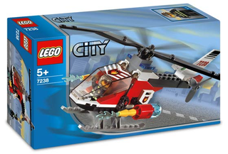 Fire Helicopter, 7238 Building Kit LEGO®