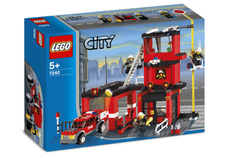 Fire Station, 7240-1 Building Kit LEGO®
