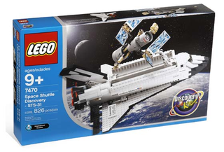 Space Shuttle Discovery, 7470 Building Kit LEGO®