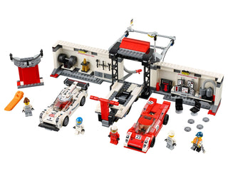 Porsche 919 Hybrid and 917K Pit Lane, 75876 Building Kit LEGO®