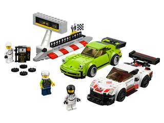 Porsche 911 RSR + 911 Turbo, 75888 Building Kit LEGO®