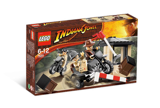 Indiana Jones Motorcycle Chase, 7620 Building Kit LEGO®