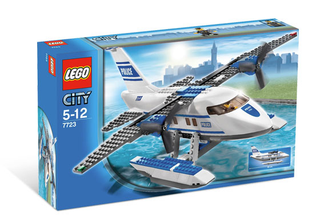 Police Pontoon Plane, 7723 Building Kit LEGO®   