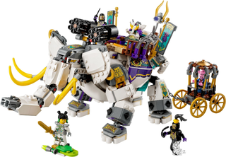 Yellow Tusk Elephant, 80043 Building Kit LEGO®