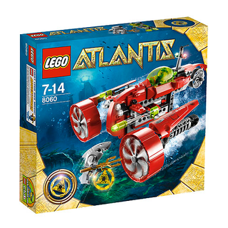 Typhoon Turbo Sub, 8060 Building Kit LEGO®