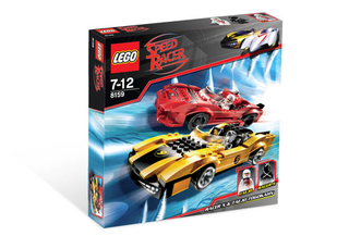 Racer X & Taejo Togokhan, 8159 Building Kit LEGO®