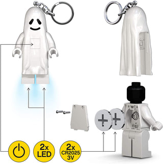 LEGO® Monster Fighters Ghost LED Keychain Light - 3" figure Keychain LEGO®