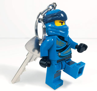 LEGO® Ninjago Legacy Jay LED Keychain Light - 3 Inch Tall Figure Keychain LEGO®