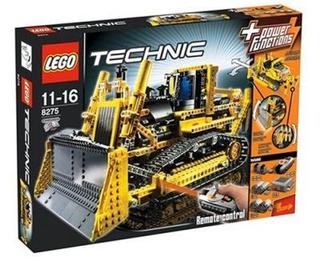 Motorized Bulldozer Set # 8275 Building Kit LEGO®