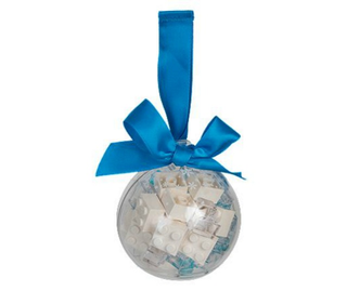 Holiday Ornament with White Bricks (Bauble) 851358 Building Kit LEGO®