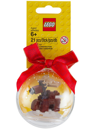 Christmas Ornament Reindeer, 853574 Building Kit LEGO®