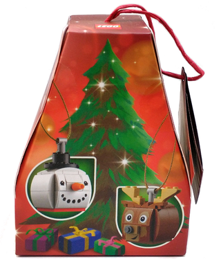 Snowman and Reindeer Ornament, 854050 Building Kit LEGO®