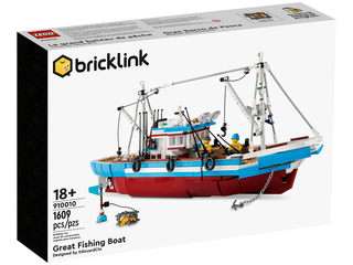 Great Fishing Boat, 910010 Building Kit LEGO®
