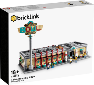 Retro Bowling Alley, 910013 Building Kit LEGO®