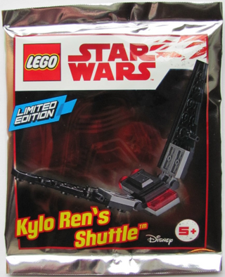 Kylo Ren's Shuttle - Mini foil pack, 911831 Building Kit LEGO®