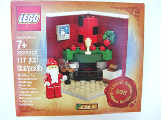 Fire Place Scene (Limited Edition 2011 Holiday Set (2 of 2)), 3300002 Building Kit LEGO®