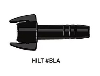 HILT #BLA for Lightsaber Blades for Lego Star Wars Minifigures Custom, Accessory BigKidBrix Black